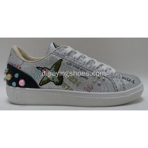 Sneakers basse in PU di moda